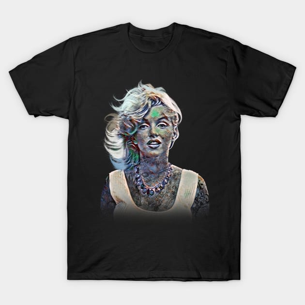 Marilyn Tattoo T-Shirt by EBAN